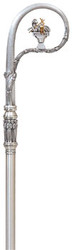 Bishop Crozier with Lamb or Cross (available in 2 finishes)
