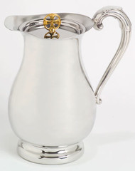 Pewter Flagon & Cover K76