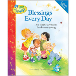 Blessings Every Day: 365 Simple Devotions for the Very Young by Carla Barnhill book cover