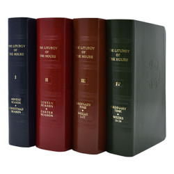 Liturgy of the Hours - 4 Volume Set (Large Print) book cover