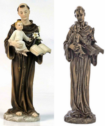 St. Anthony and Child Statue