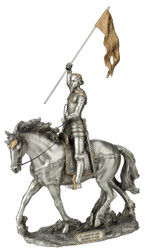St. Joan of Arc Statue (bronze, pewter or color)
