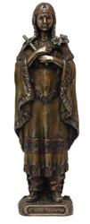 St. Kateri Tekakwitha Statue (bronze or color)