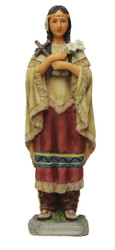 St. Kateri Tekakwitha Statue (bronze or color)