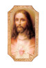 Sacred Heart of Jesus Florentine Wall Plaque- 4.75" x 9"