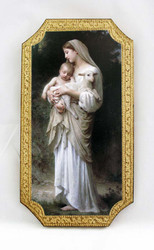 Innocence by Bouguereau Florentine Plaque