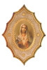 Immaculate Heart of Mary Florentine Plaque- 7.5" x 10.5"