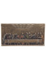 Bronze Last Supper Wall Plaque