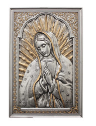 Our Lady of Guadalupe Florentine Wall Plaque 