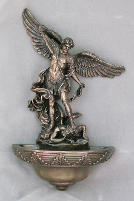 St. Michael Holy Water Font 75362
