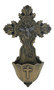 Holy Spirit-Cloud Holy Water Font (bronze or antique finish)