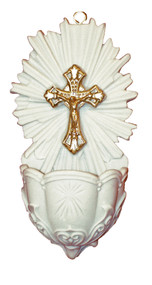 Holy Spirit Holy Water Font - Made in Italy (1008)