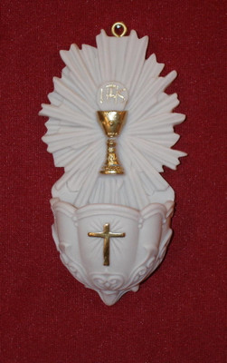 First Communion Holy Water Font - Made in Italy