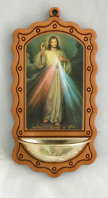 Divine Mercy Holy Water Font - Made in Italy