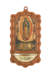 Our Lady of Guadalupe Holy Water Font