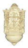 Antiqued Crucifixion Holy Water Font