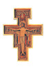 San Damian Wall Cross with Raised Frame
