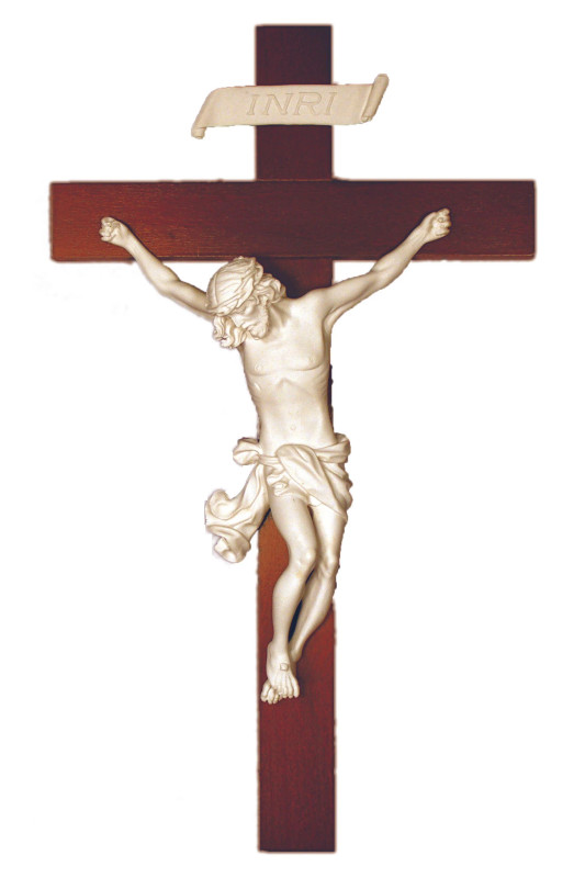 14" Baroque Style Crucifix