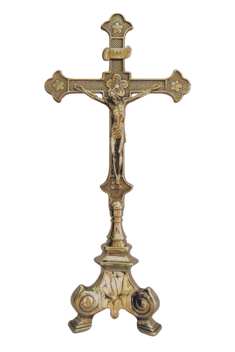 13" Standing Crucifix