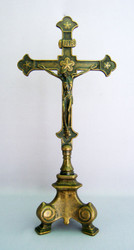 Italian Standing Crucifix