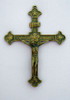 Antiqued Brass Crucifix