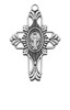 Miraculous Medal Cross Pendant