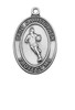 Sterling Silver St. Christopher Sports Medal