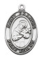 STERLING SILVER ST. FRANCIS MEDAL