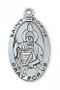 STERLING SILVER ST. GEORGE MEDAL