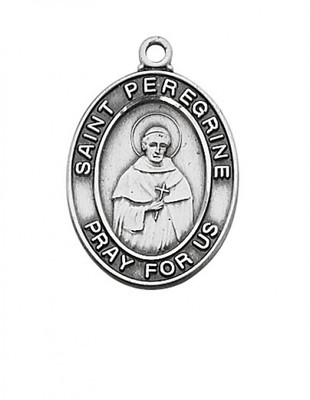 STERLING ST. PEREGRINE MEDAL L683PE
