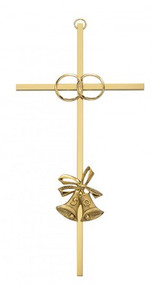 50TH ANNIVERSARY CROSS GOLD 8" 71-44850