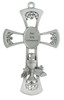 Pewter first communion cross