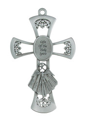 Pewter Confirmation Cross