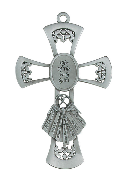 Pewter Confirmation Cross