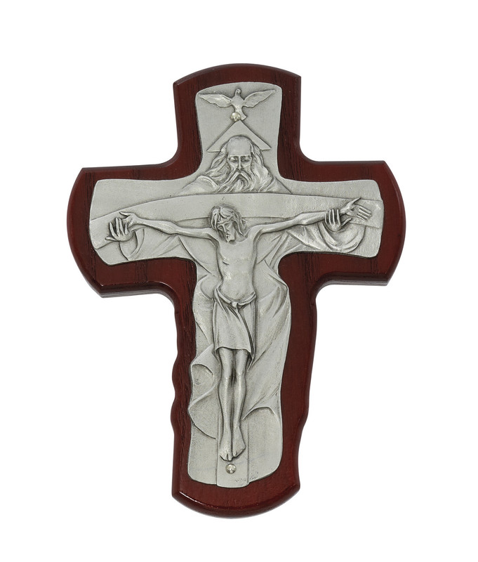 5½″ Wooden Trinity Crucifix