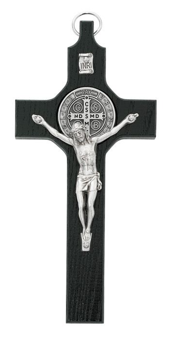 6¼" St. Benedict Wall Crucifix