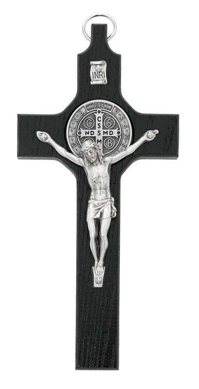 6¼" St. Benedict Wall Crucifix