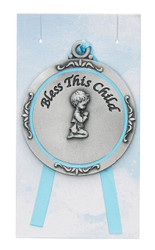 BOY'S CRIB MEDAL PW12-B