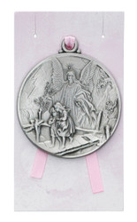 CHILDREN'S GUARDIAN ANGEL CRIB MEDAL