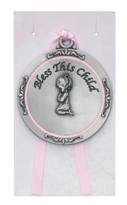 GIRL'S CRIB MEDAL