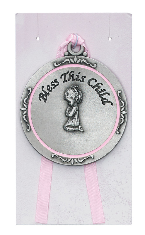 GIRL'S CRIB MEDAL