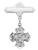 Baby 4-Way Medal Pin
