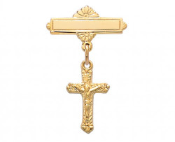 BABY CRUCIFIX PIN 466J