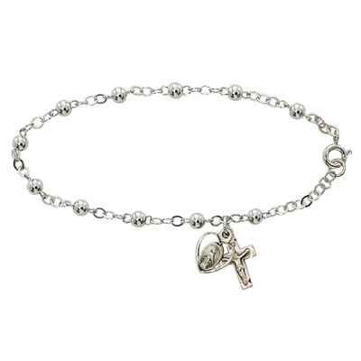 FINE QUALITY STERLING SILVER ADULT BRACELET 4MM 913L