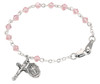 Tin Cut Crystal Bracelet 5 1/2"