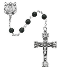 BLACK ONYX ROSARY 6MM 164ASF