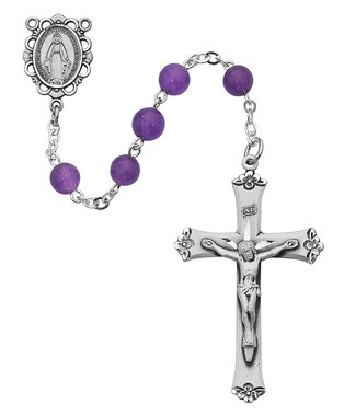 AMETHYST ROSARY 6MM 560ASF