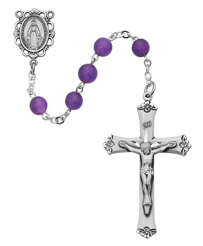 Genuine Amethyst Rosary