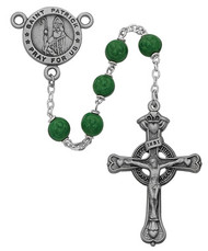 SHAMROCK ROSARY 7MM 786DF