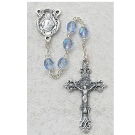 DECEMBER BIRTHSTONE IMPORTED ROSARY 6MM 875-ZRG